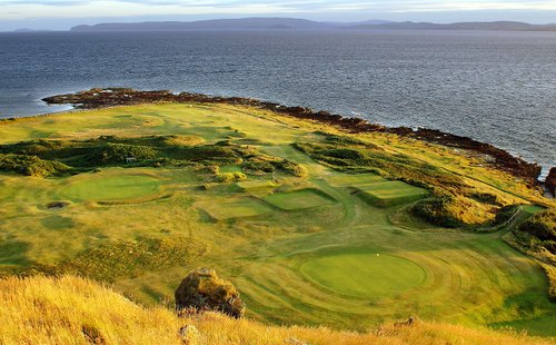 Shiskine Golf Course from the Doon