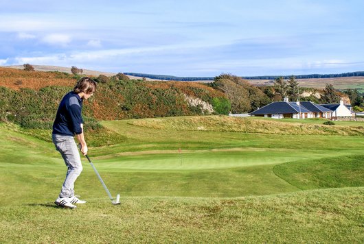 11th hole Shiskine golf calendar 2018