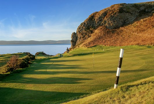 3rd hole Crow's Nest at Shiskine golf, calendar 2018