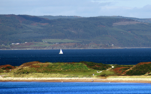 7th hole at Shiskine Golf Course, Isle of Arran