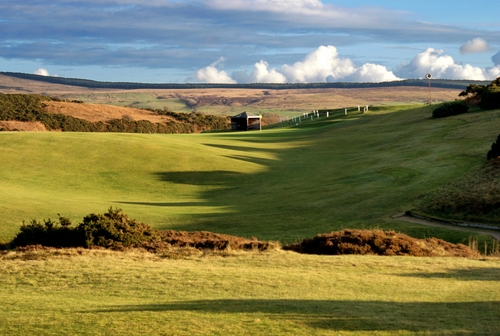 9th hole at Shiskine Golf Course, Isle of Arran