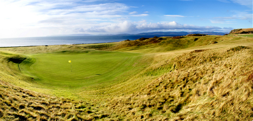 11th hole at Shiskine Golf Course, Isle of Arran