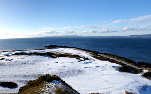1st hole at Shiskine Golf Course, Isle of Arran