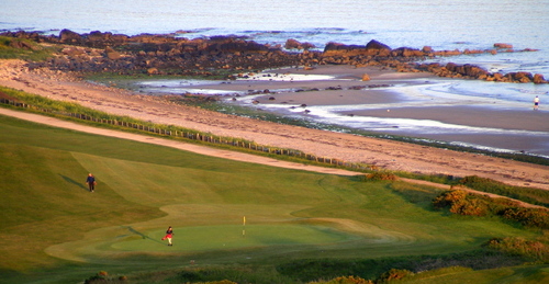2nd hole at Shiskine Golf Course, Isle of Arran