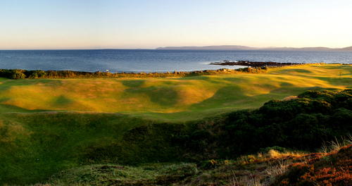 6th hole at Shiskine Golf Course, Isle of Arran